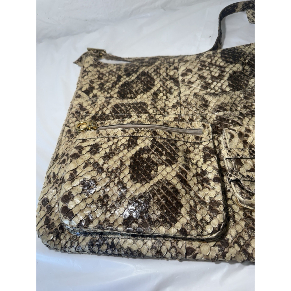 Galerias Drilo Authentic Python Snake Leather Pur… - image 3